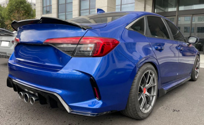 2022-2026 Honda Civic LX Sport Rear Bumper Cover Set + Exhaust Pipe