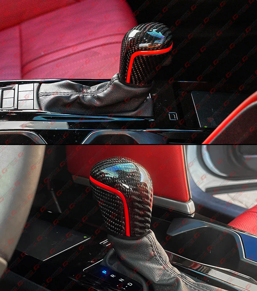 Carbon Fiber Gear Shift Knob Replacement [2025-2026 Toyota Camry]