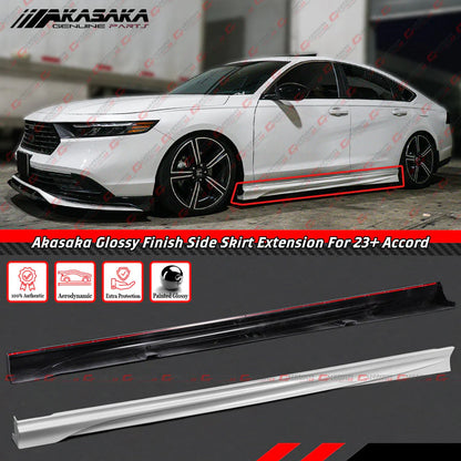 Akasaka Side Skirt Extensions [2023-2026 Honda Accord]