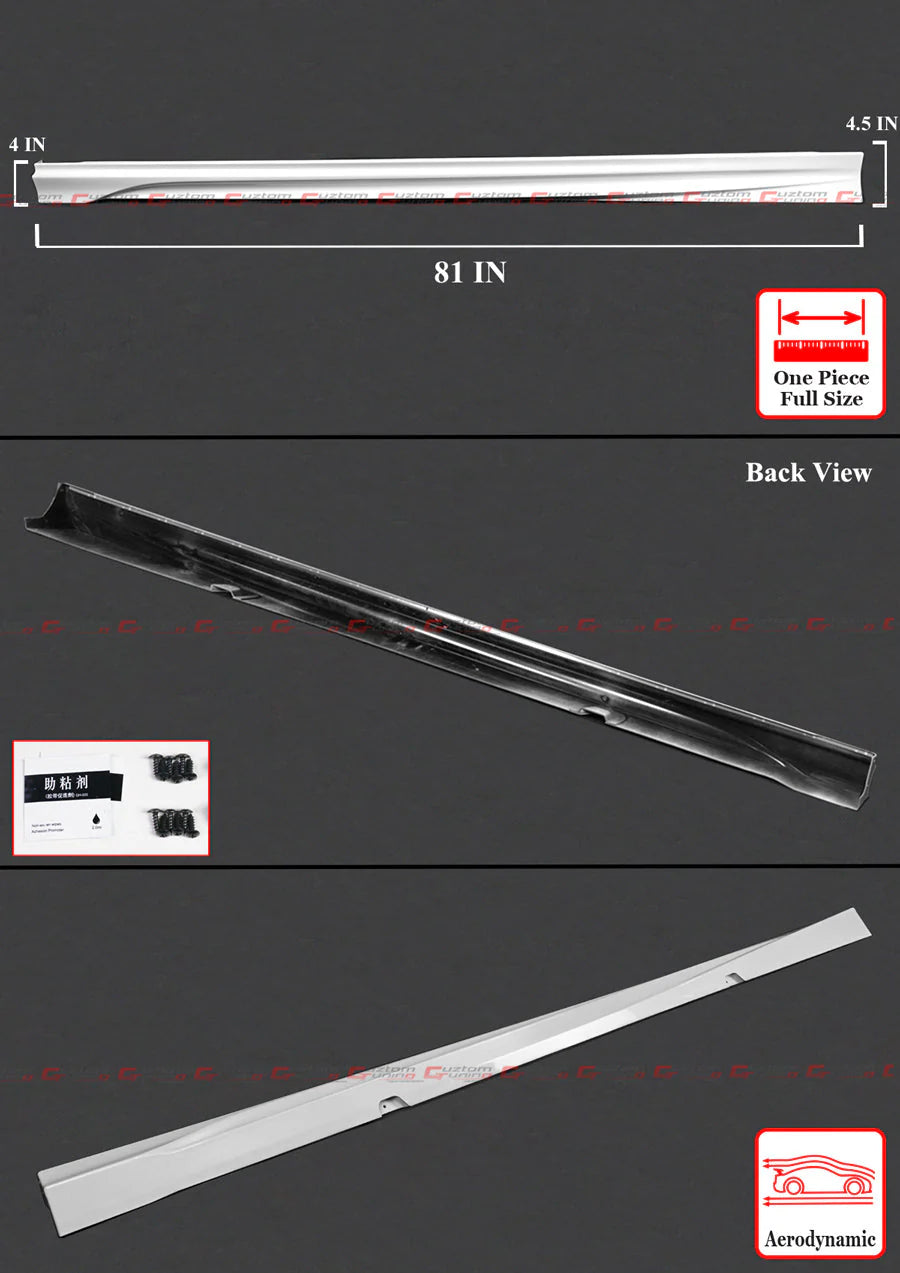 Akasaka Side Skirt Extensions [2023-2026 Honda Accord]