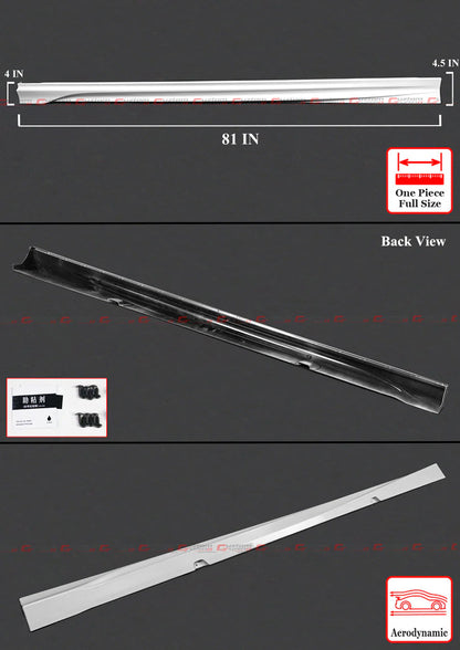 Akasaka Side Skirt Extensions [2023-2026 Honda Accord]