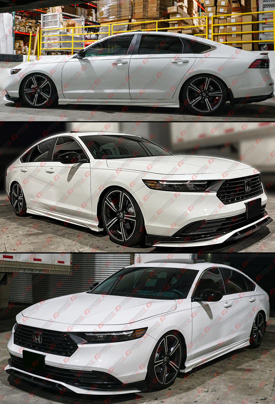 Akasaka Side Skirt Extensions [2023-2026 Honda Accord]