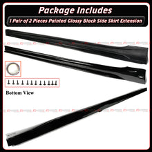 GF Bodykit V2 Side Skirt Extension [2023-2026 Acura Integra Base A-Spec] - Gloss Black