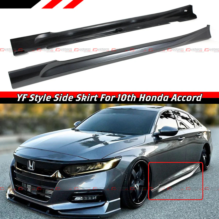 Yofer Design Painted Side Skirt Extension [2018-2022 Honda Accord]