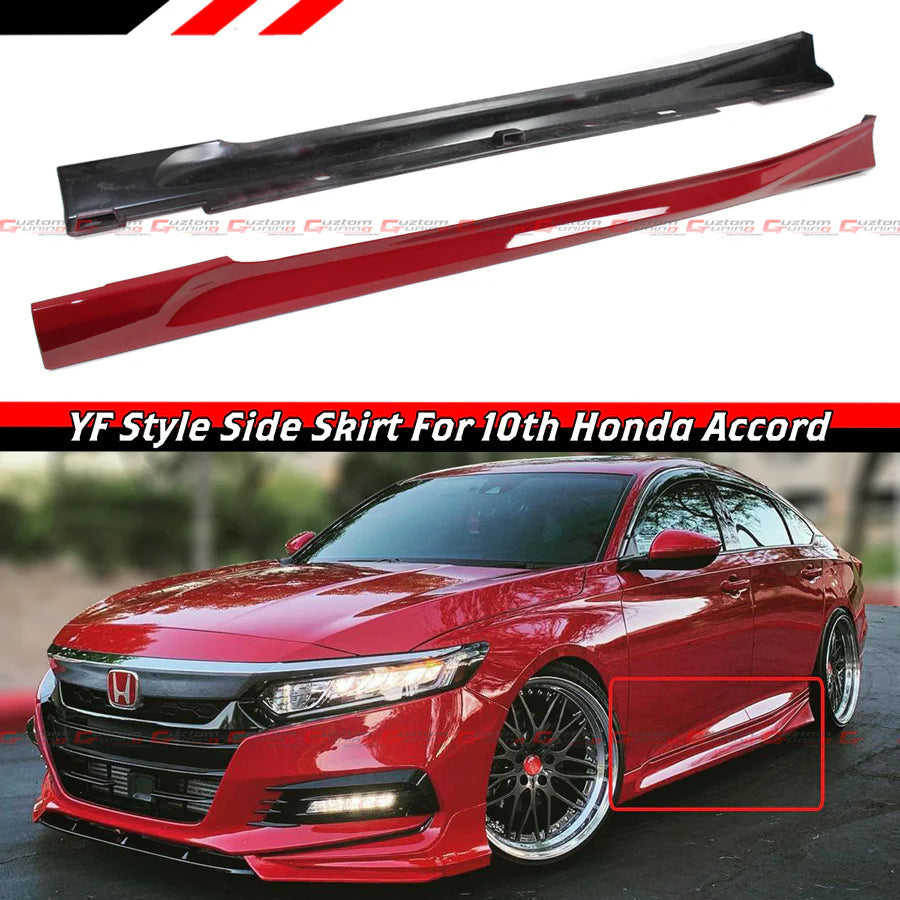 Yofer Design Painted Side Skirt Extension [2018-2022 Honda Accord]