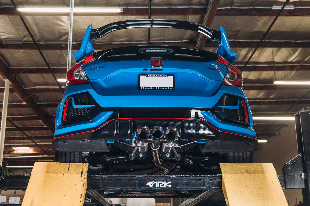 2017-2021 Honda Civic Type R FK8 DT-S Exhaust - Burnt Tip