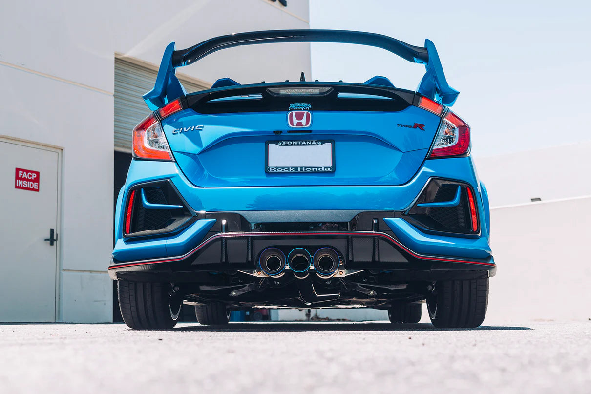 2017-2021 Honda Civic Type R FK8 DT-S Exhaust - Burnt Tip