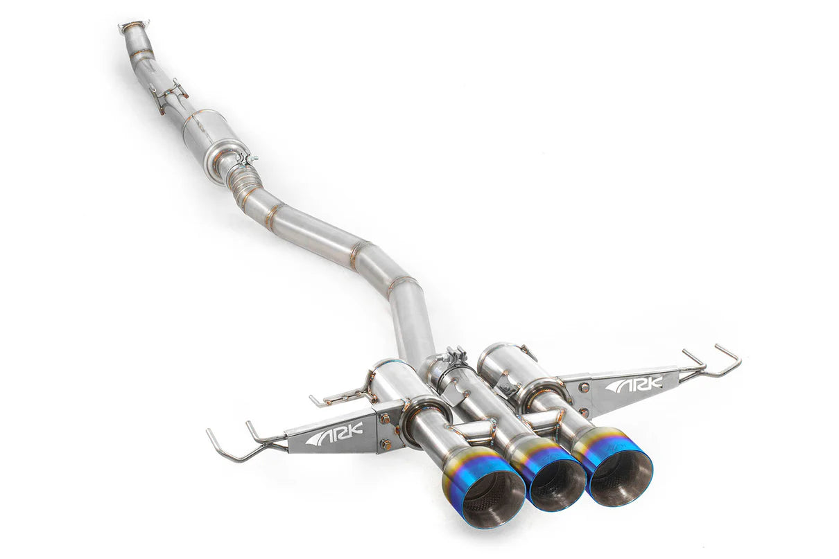 2017-2021 Honda Civic Type R FK8 DT-S Exhaust - Burnt Tip