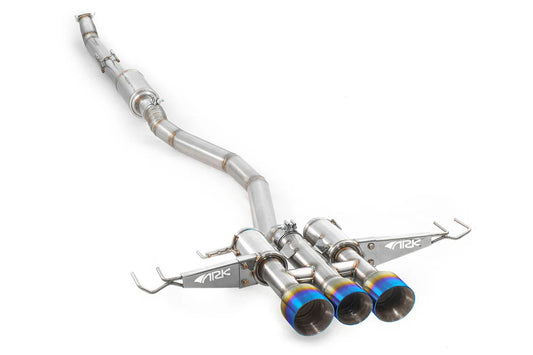 2017-2021 Honda Civic Type R FK8 DT-S Exhaust - Burnt Tip