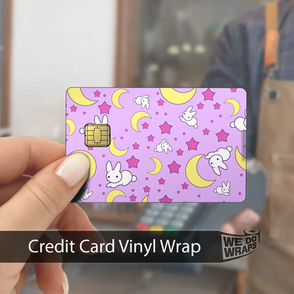 Moon Rabbit | NFC Key Card Wrap