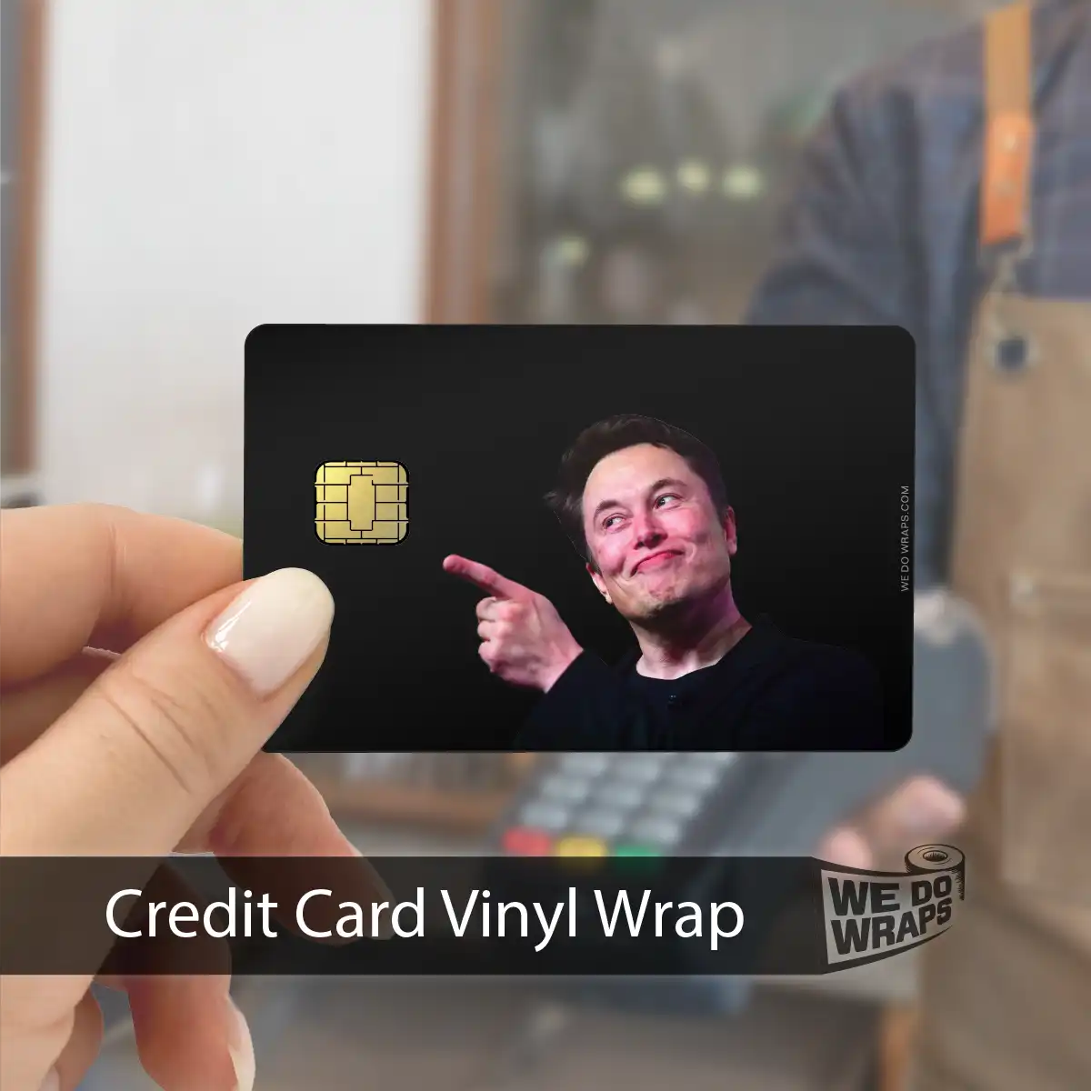 Sil-E-lon Meme | NFC Key Card Wrap