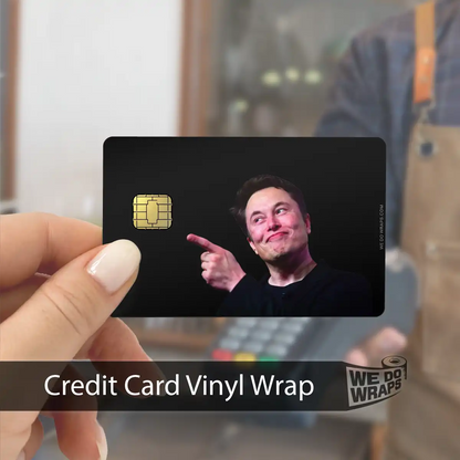 Sil-E-lon Meme | NFC Key Card Wrap