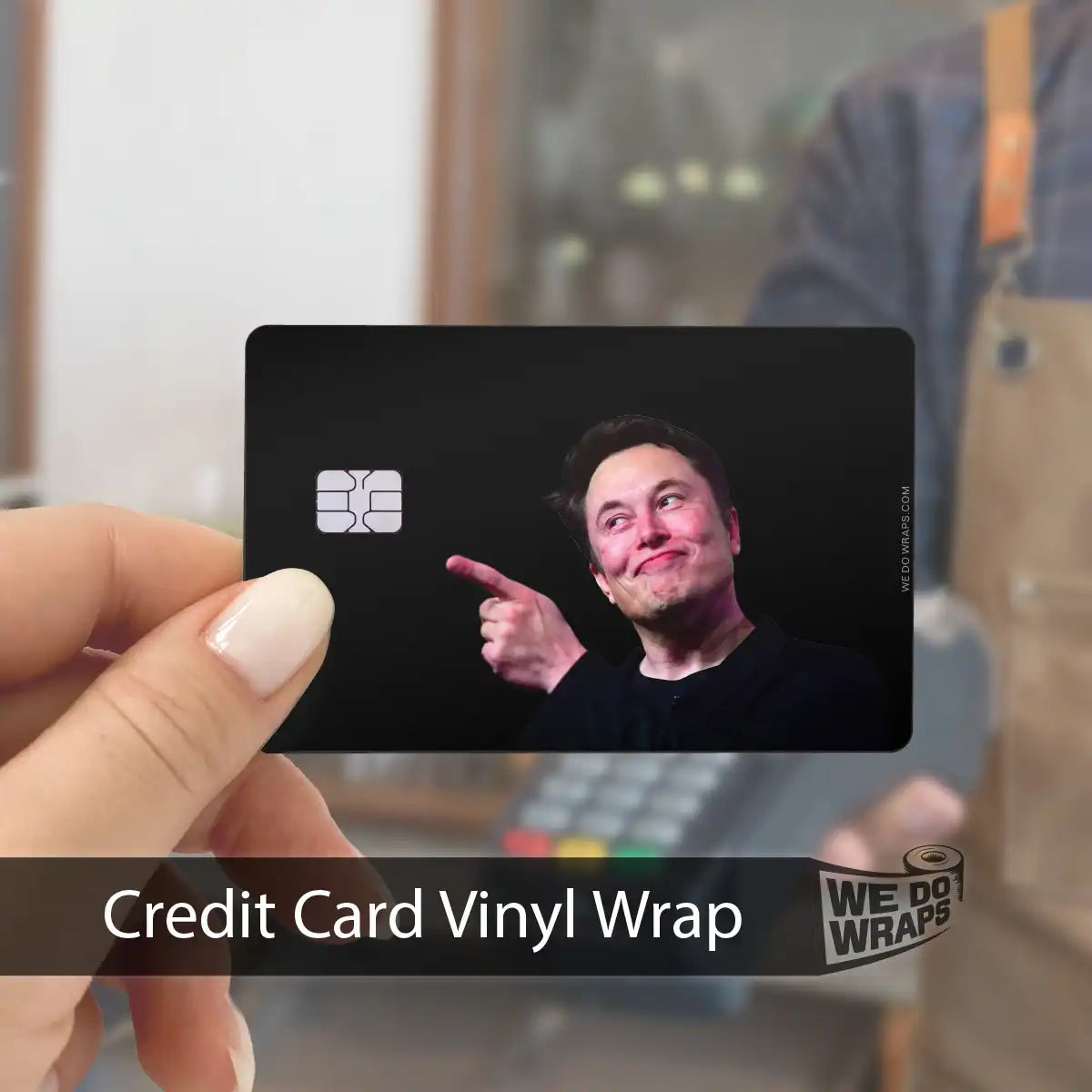 Sil-E-lon Meme | NFC Key Card Wrap