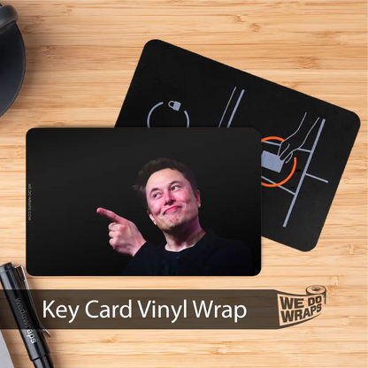 Sil-E-lon Meme | NFC Key Card Wrap