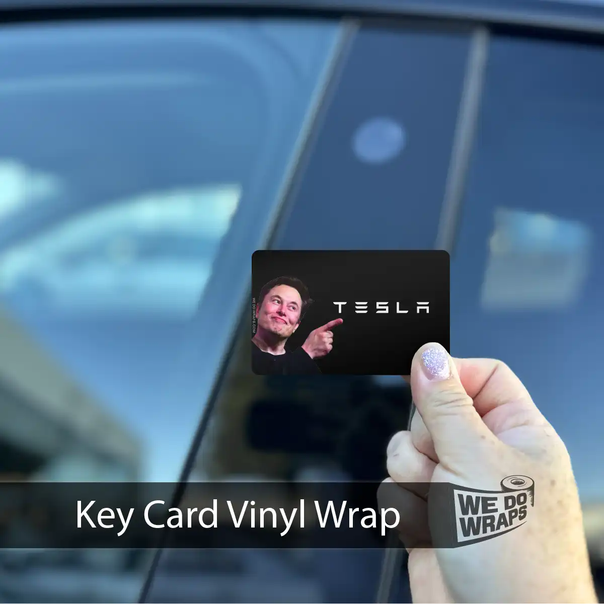 Sil-E-lon Meme | NFC Key Card Wrap