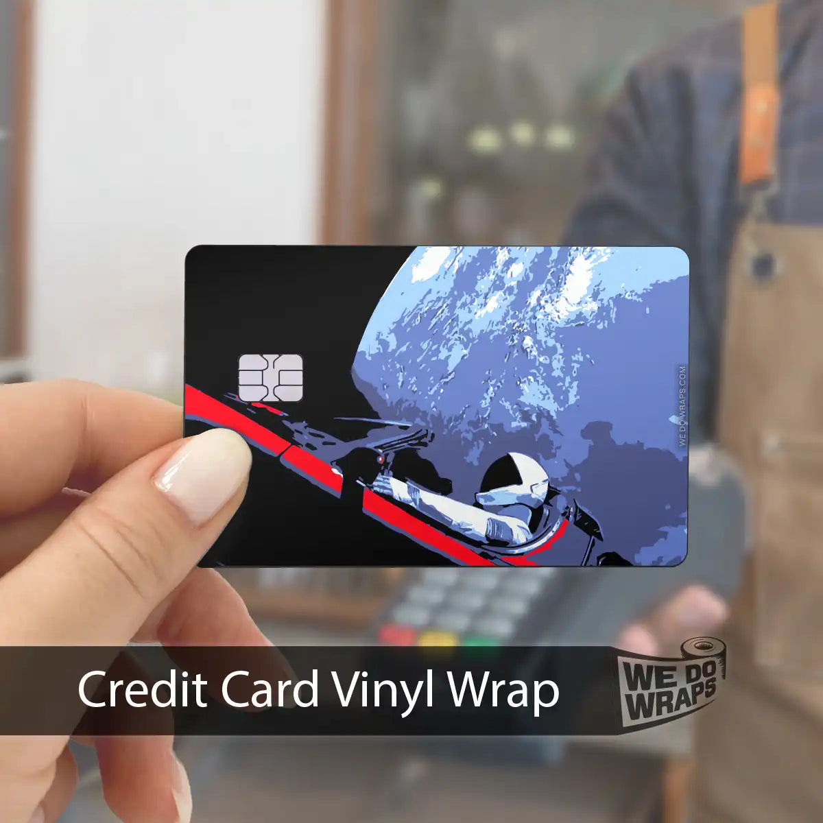 Space Roadster | NFC Key Card Wrap