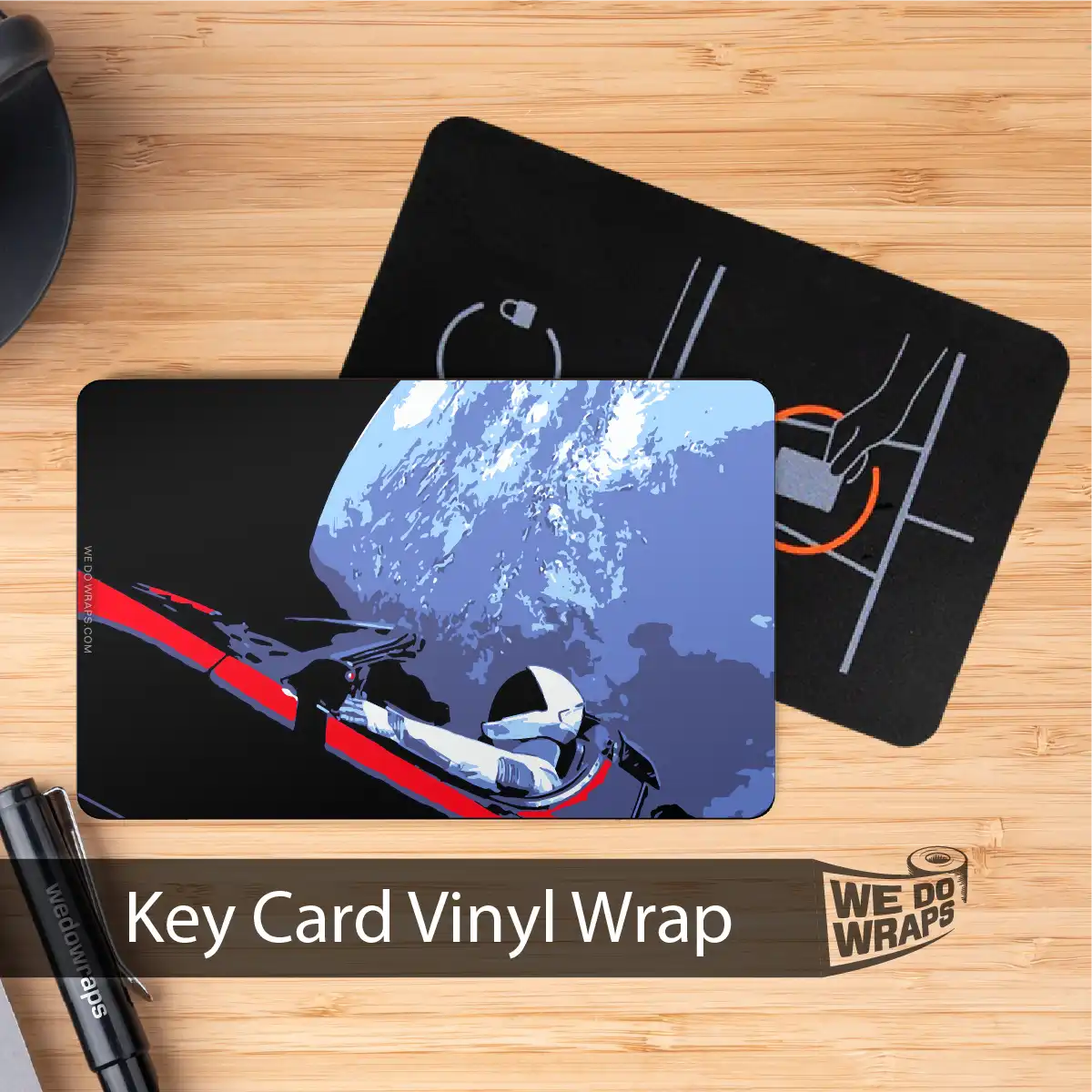 Space Roadster | NFC Key Card Wrap