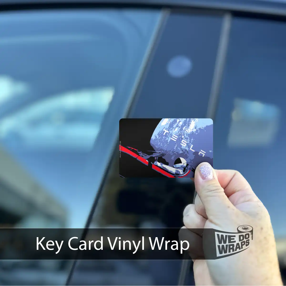 Space Roadster | NFC Key Card Wrap
