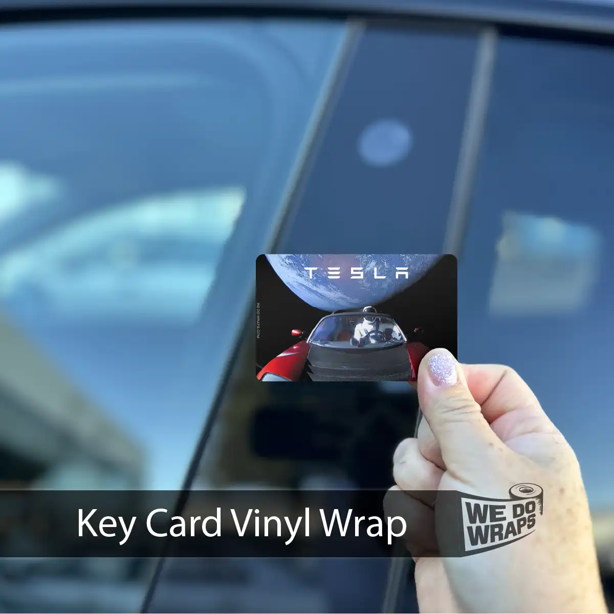 Space Roadster | NFC Key Card Wrap