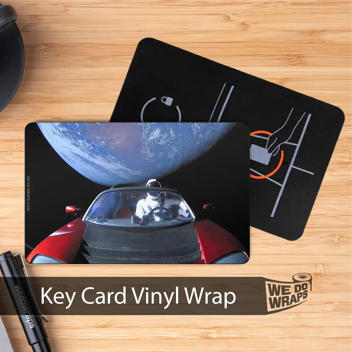 Space Roadster | NFC Key Card Wrap