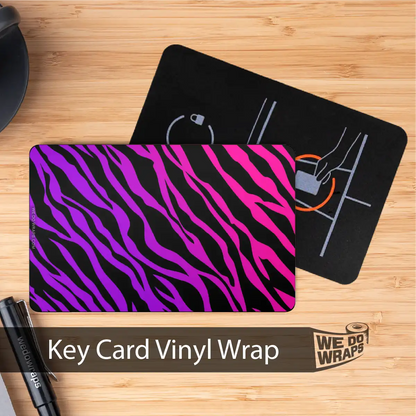 Stylish Zebra | NFC Key Card Wrap
