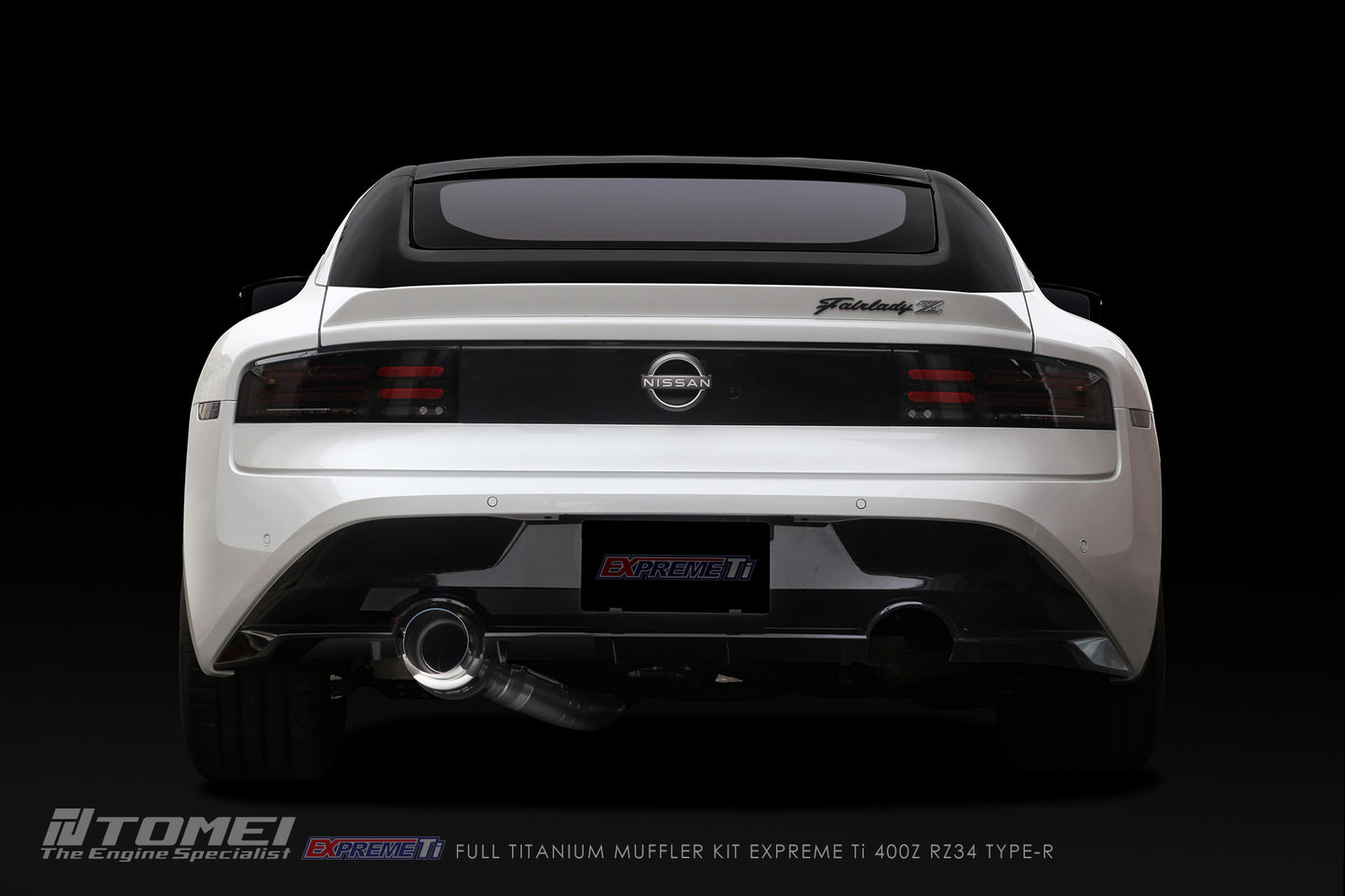 TOMEI EXPREME-TI TITANIUM EXHAUST: 400Z (SINGLE EXIT)