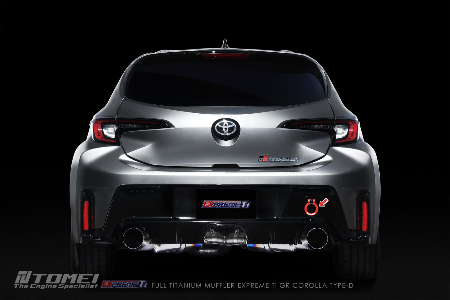 TOMEI EXPREME-TI TITANIUM EXHAUST: TOYOTA GR COROLLA 23+
