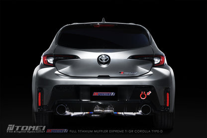 TOMEI EXPREME-TI TITANIUM EXHAUST: TOYOTA GR COROLLA 23+