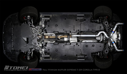 TOMEI EXPREME-TI TITANIUM EXHAUST: TOYOTA GR COROLLA 23+