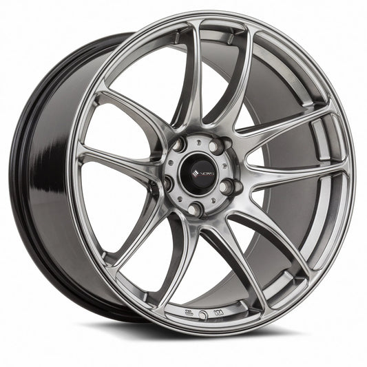18X9.5 +35 5X114.3 HYPER BLACK TR4