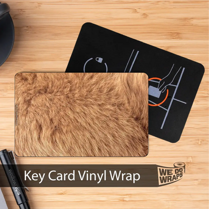 Teddy Bear Fur | NFC Key Card Wrap