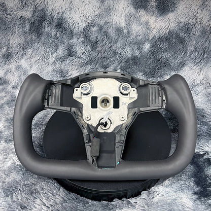 2017-2023 Tesla Model 3 Carbon Fiber Steering Wheel — Yoke Style
