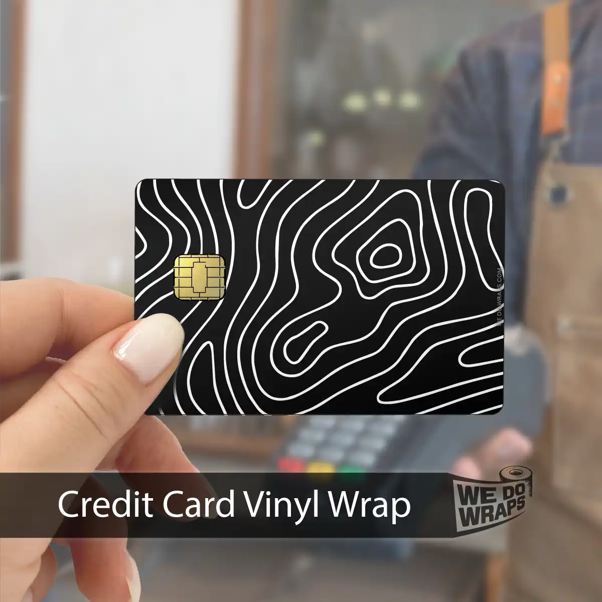 Topography Camo | NFC Key Card Wrap