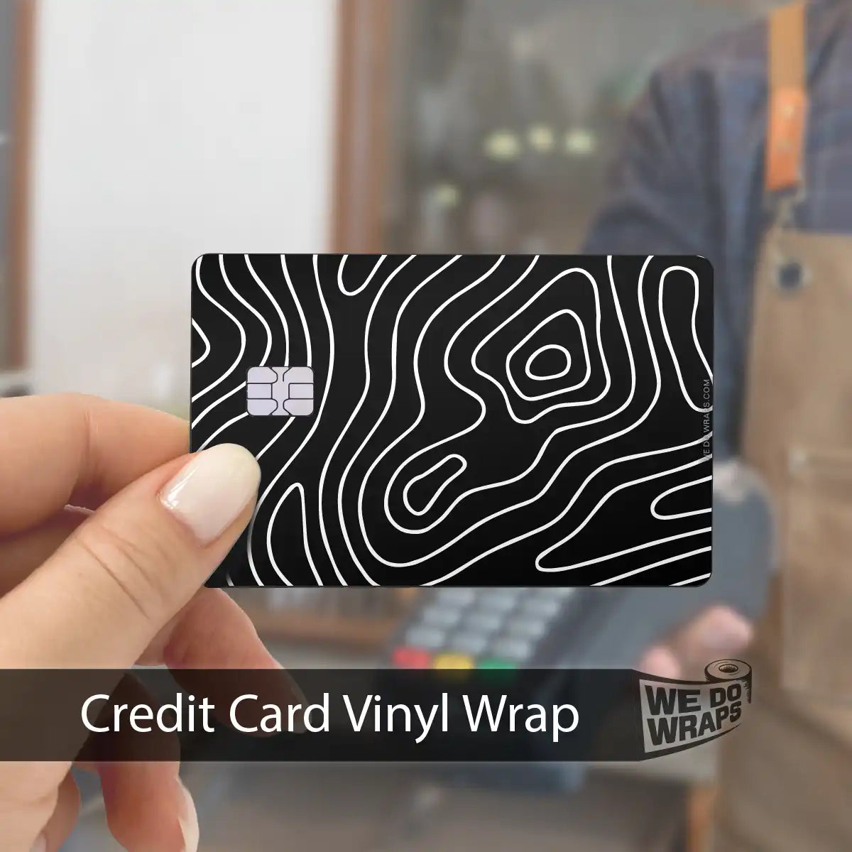 Topography Camo | NFC Key Card Wrap
