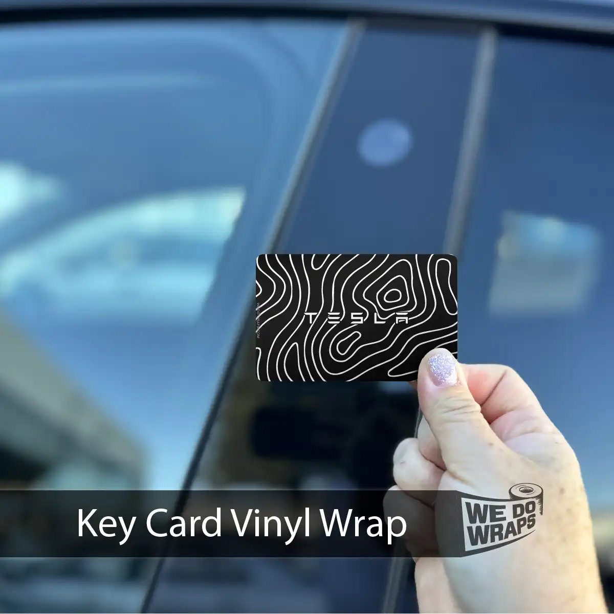 Topography Camo | NFC Key Card Wrap