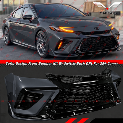 Yofer Design Front Bumper Conversion Kit With Sequential DRL [2025-2026 Toyota Camry]