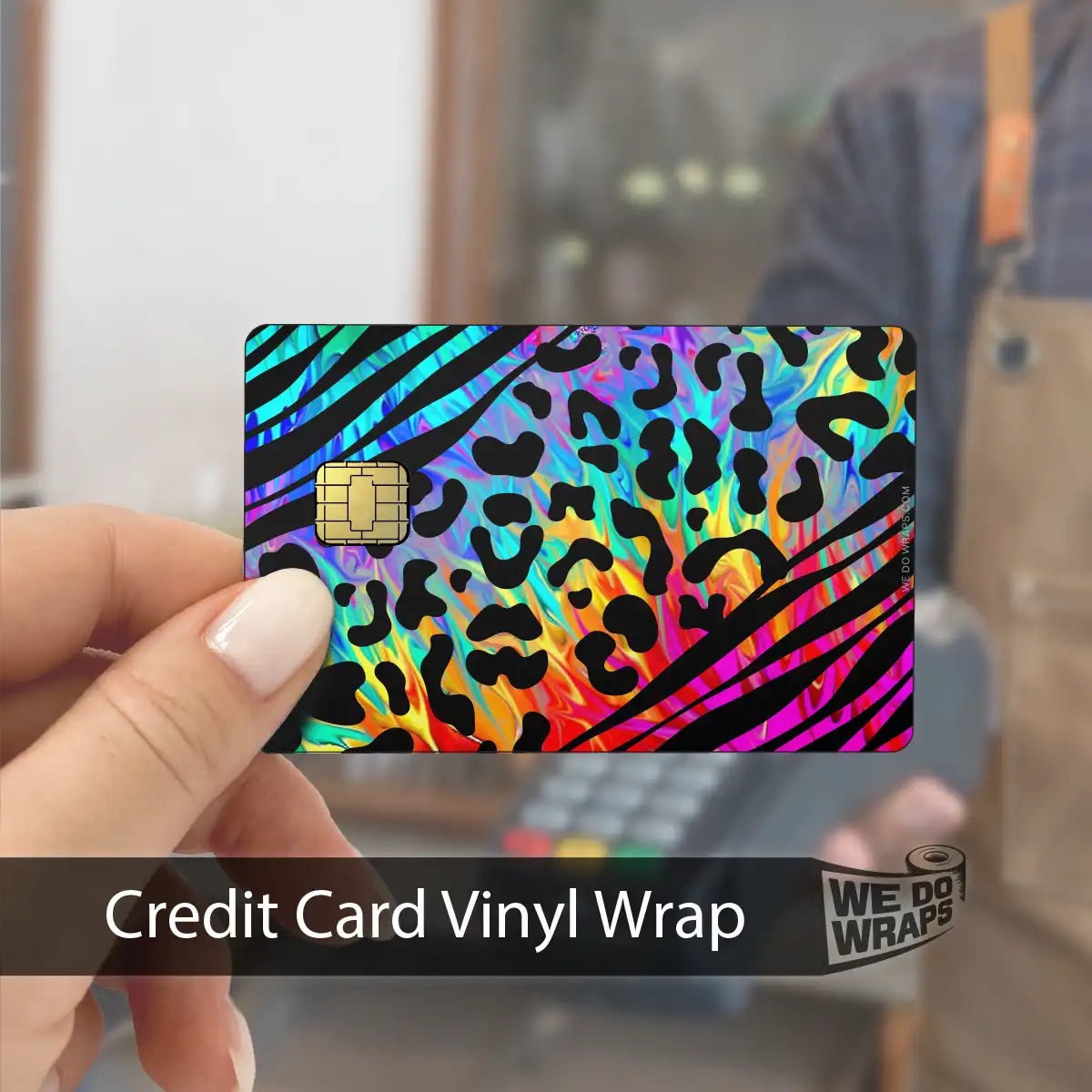 Trippin' Kitty | NFC Key Card Wrap