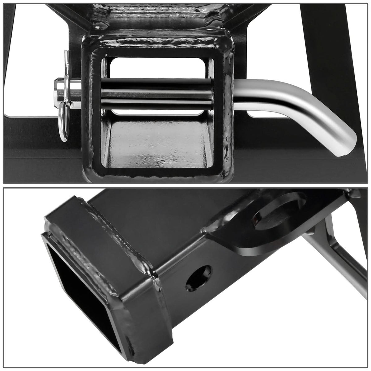 2019-2024 Honda Talon 2" Rear Receiver Tow Hitch - Black