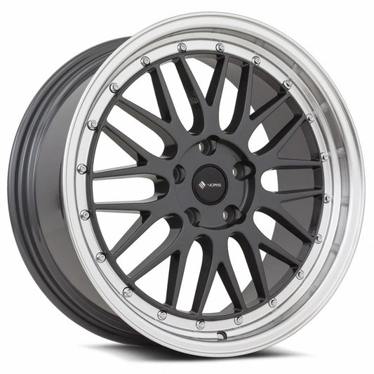 18X8 +35 5X114.3 VR8 HYPER BLACK