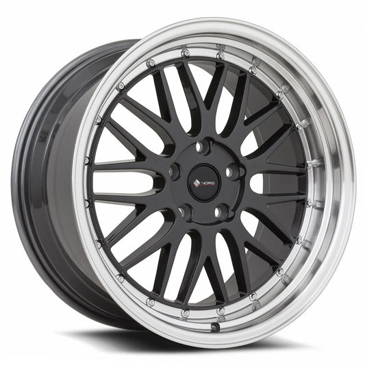 18X8 +35 5X114.3 VR8 HYPER BLACK