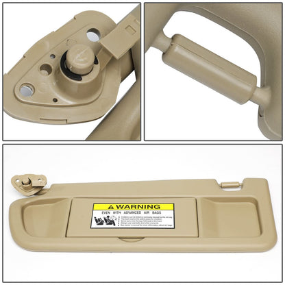 06-11 Honda Civic Sun Visor Driver Side Beige