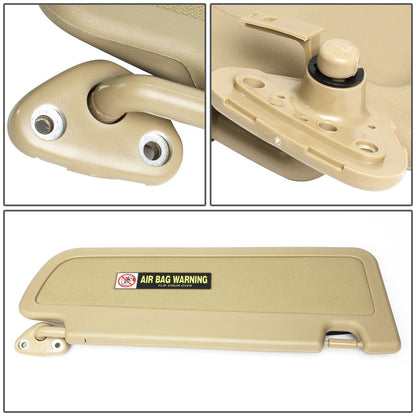 06-11 Honda Civic Sun Visor Driver Side Beige