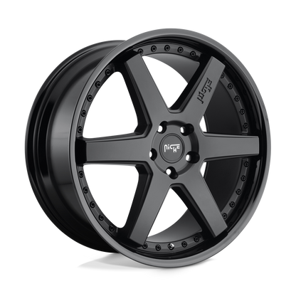 NICHE ALTAIR - 18X8.5 + 35 5X114.3 - GLOSS BLACK MATTE BLACK