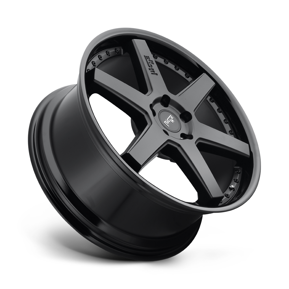 NICHE ALTAIR - 18X8.5 + 35 5X114.3 - GLOSS BLACK MATTE BLACK