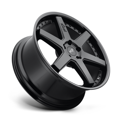 NICHE ALTAIR - 18X8.5 + 35 5X114.3 - GLOSS BLACK MATTE BLACK
