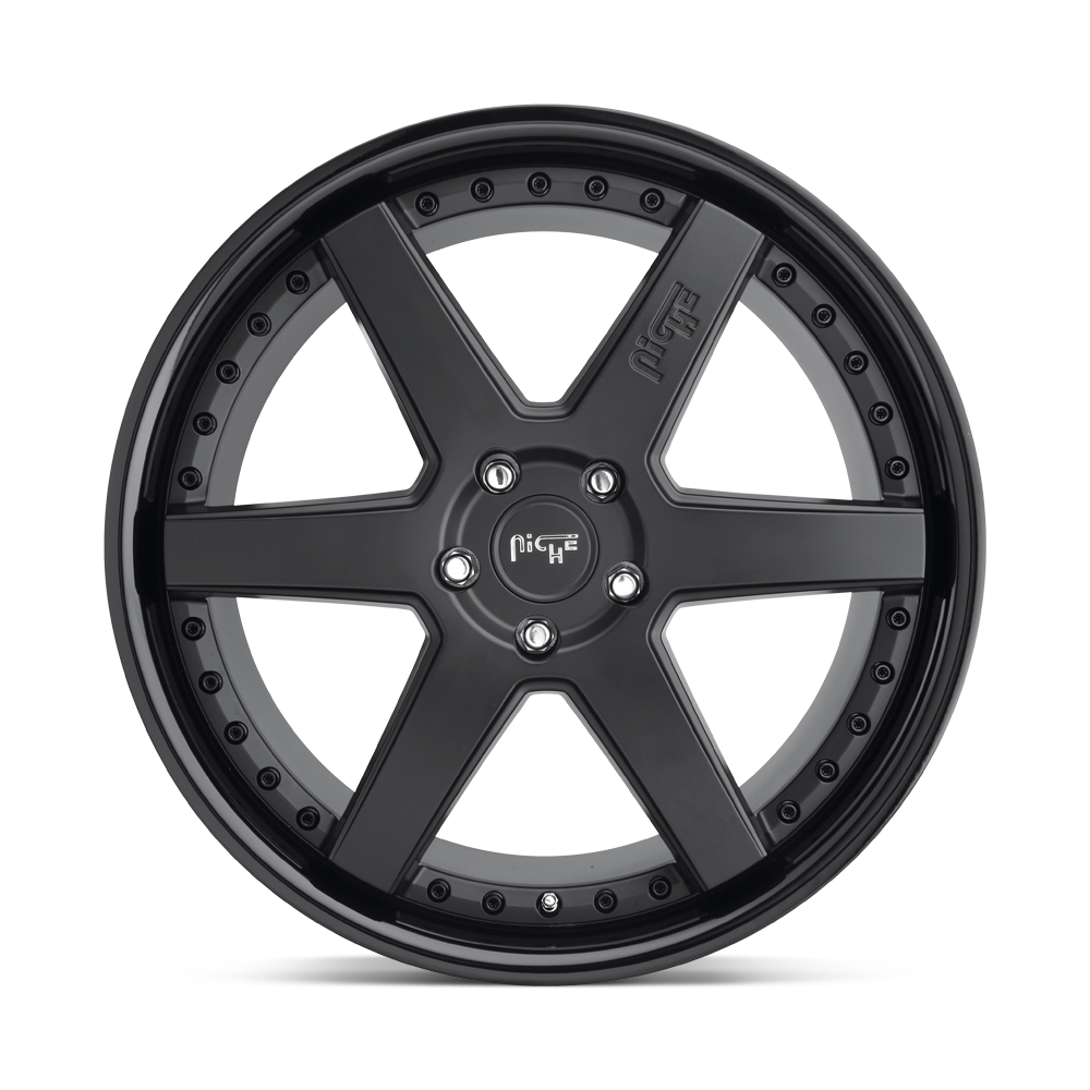 NICHE ALTAIR - 18X8.5 + 35 5X114.3 - GLOSS BLACK MATTE BLACK