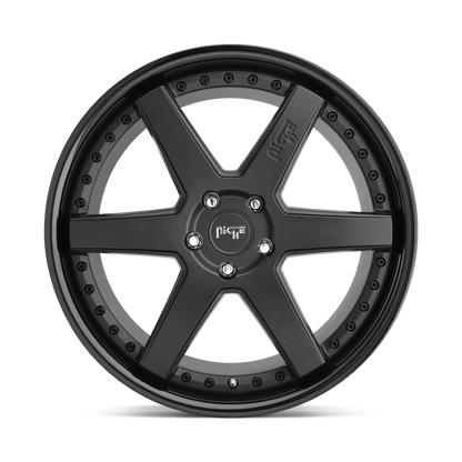 NICHE ALTAIR - 18X8.5 + 35 5X114.3 - GLOSS BLACK MATTE BLACK