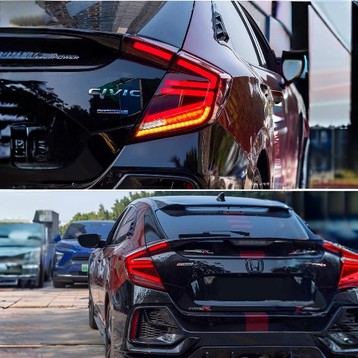 Honda Civic Hatchback 2016-2021 Tron LED Tail Lights