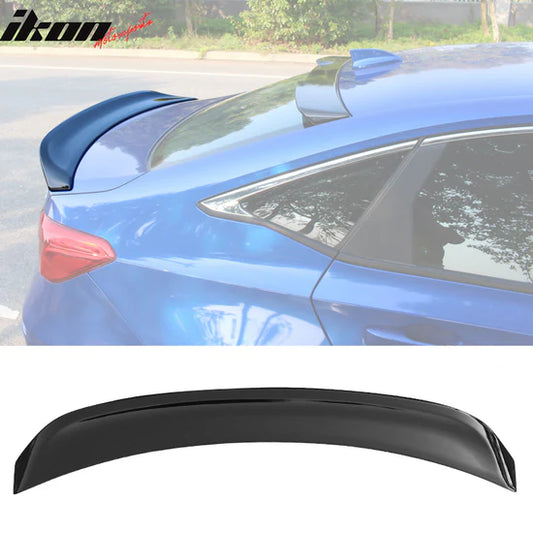 Trunk Spoiler for Honda Civic Sedan 2022-2026 Matte Black Duckbill ABS