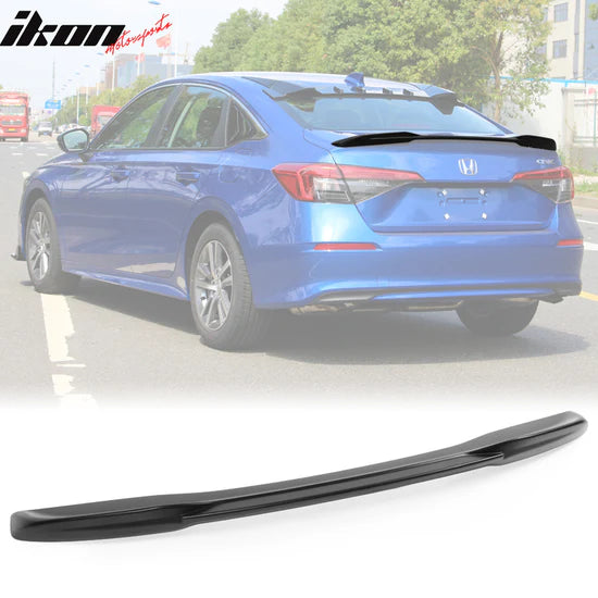Trunk Spoiler for Honda Civic 11th Gen Sedan SI RS Style 2022-2026 ABS